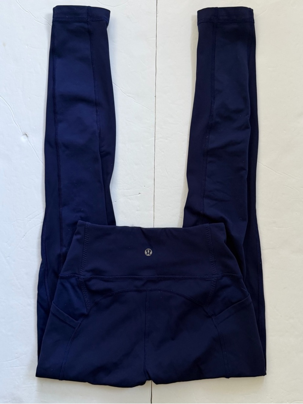 Lululemon blue ‘all the right places pant’ leggings, size 4